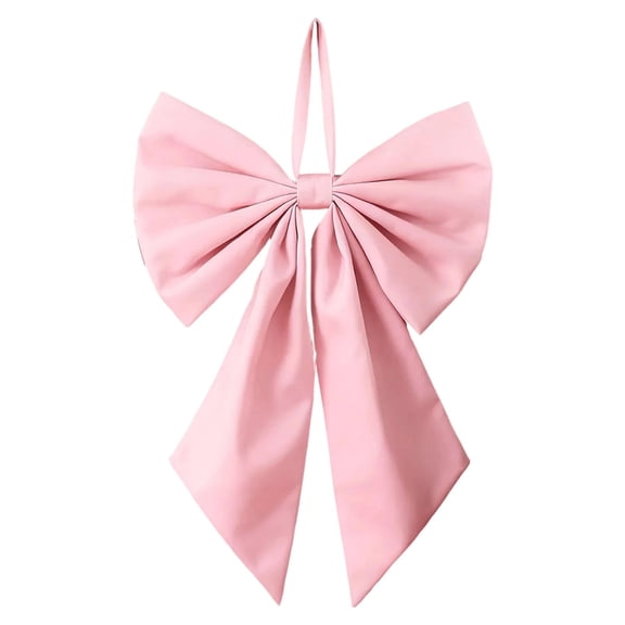 Velvet Christmas Bow Ornament Large 25x18cm for Tree Wall Wedding Birthday Home Decor