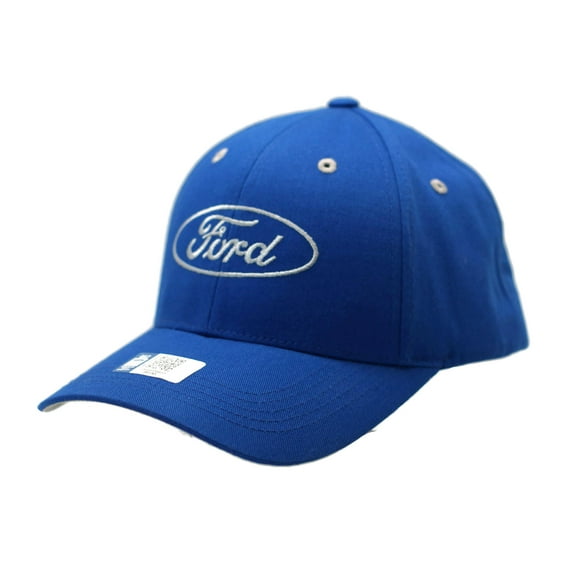 Hat - Ford Logo Cotton Twill Adjustable Royal Blue CFS Ball Cap