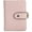 Pink, variant on Full Grain Leather Lock Wallet for Women Clasp Purse Bifold Card Wallet with Rfid Blocking (Blue)