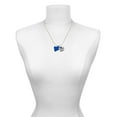 thumbnail image 2 of Delight Jewelry Acrylic Large Royal Blue Megaphone - Silvertone Senior Class of 2026 Dome Necklace, 18", 2 of 5