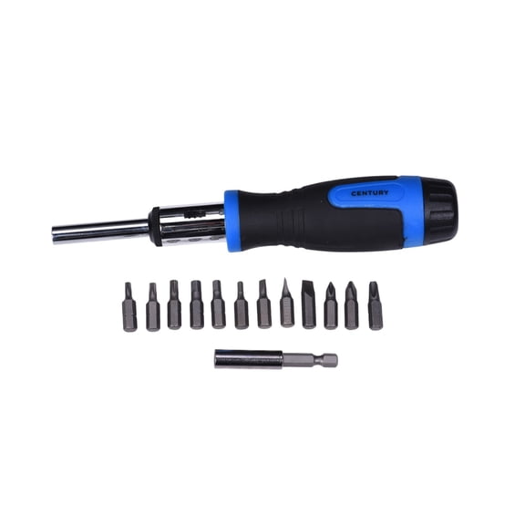 Century Drill & Tool 68908 7 Piece Screwdriver and Bit Set