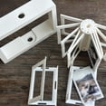 thumbnail image 2 of Photo Rotating Page-Turning Ornaments, 12-Slot Rotating Photo Album, Personalized Picture Flip Book Frame, Table Decoration Creative for Friends, Couple (White), 2 of 7