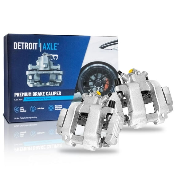Detroit Axle - Front Left Right Brake Calipers w/Bracket Replacement for BMW 328i 330i GT 320i 230i 228i 328D 428i 430i xDrive