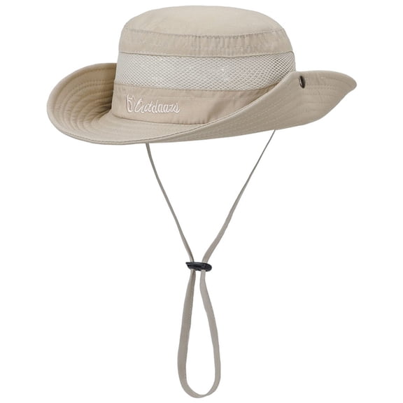 BOBOGOJP Kids Sun Hat UPF 50 Sun Protective Bucket Hat for Kids Boys Girls Wide Brim Summer Beach Fishing Safari Adjustable Hat