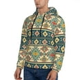 thumbnail image 3 of Lsque Traditional Tribal Aztec1 Pattern Casual Men's Hoodie,Hooded Sweatshirt with Kangaroo Pocket,Pullover Hoodie-Large, 3 of 7