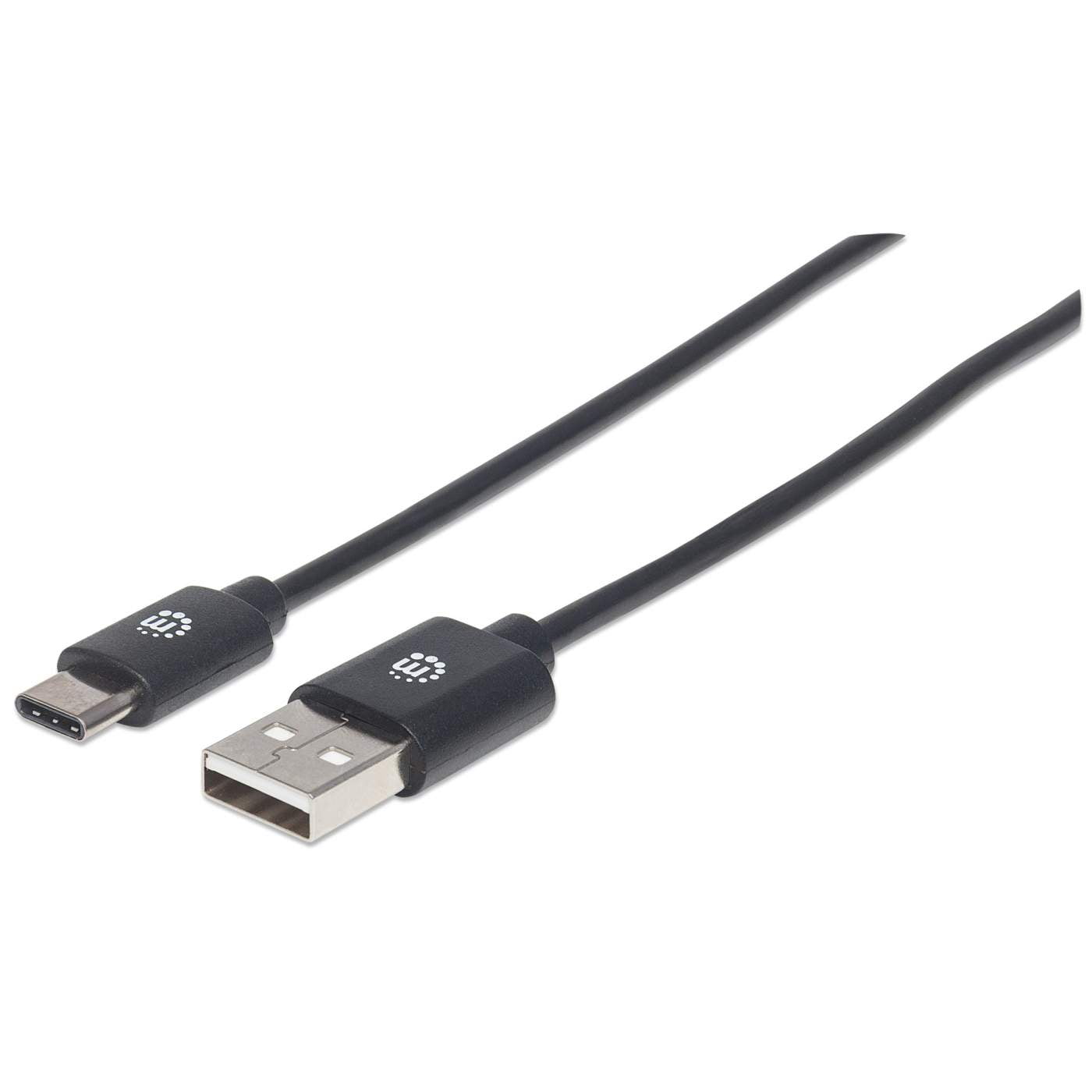 Hi-Speed USB-C Device Cable USB 2.0, Type-A Male to Type-C 480 3 ft., Black - Walmart.com