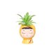 thumbnail image 4 of Toystoory Dibujos animados creativos Cabeza grande Muñeca Arte Maceta Linda Chica de dibujos animados Planta suculenta Maceta Escritorio Artesanía Bonsai Decoración del hogar No.1 Toystoory HA026773-01, 4 of 6