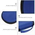 thumbnail image 7 of LEORX 1Pcs Blue Rectangular CD Storage Bag Oxford Cloth Dustproof Waterproof for Car Home Travel Daily Use, 7 of 7