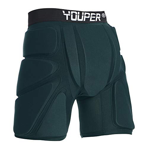 Youper Girls Protective Padded Shorts for Skating 3D Protection for Hip & Tailbone Skateboarding