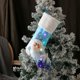 thumbnail image 2 of Medias navideñas YUANXCMXG Hermoso patrón lindo con luz colgante, 2 of 5
