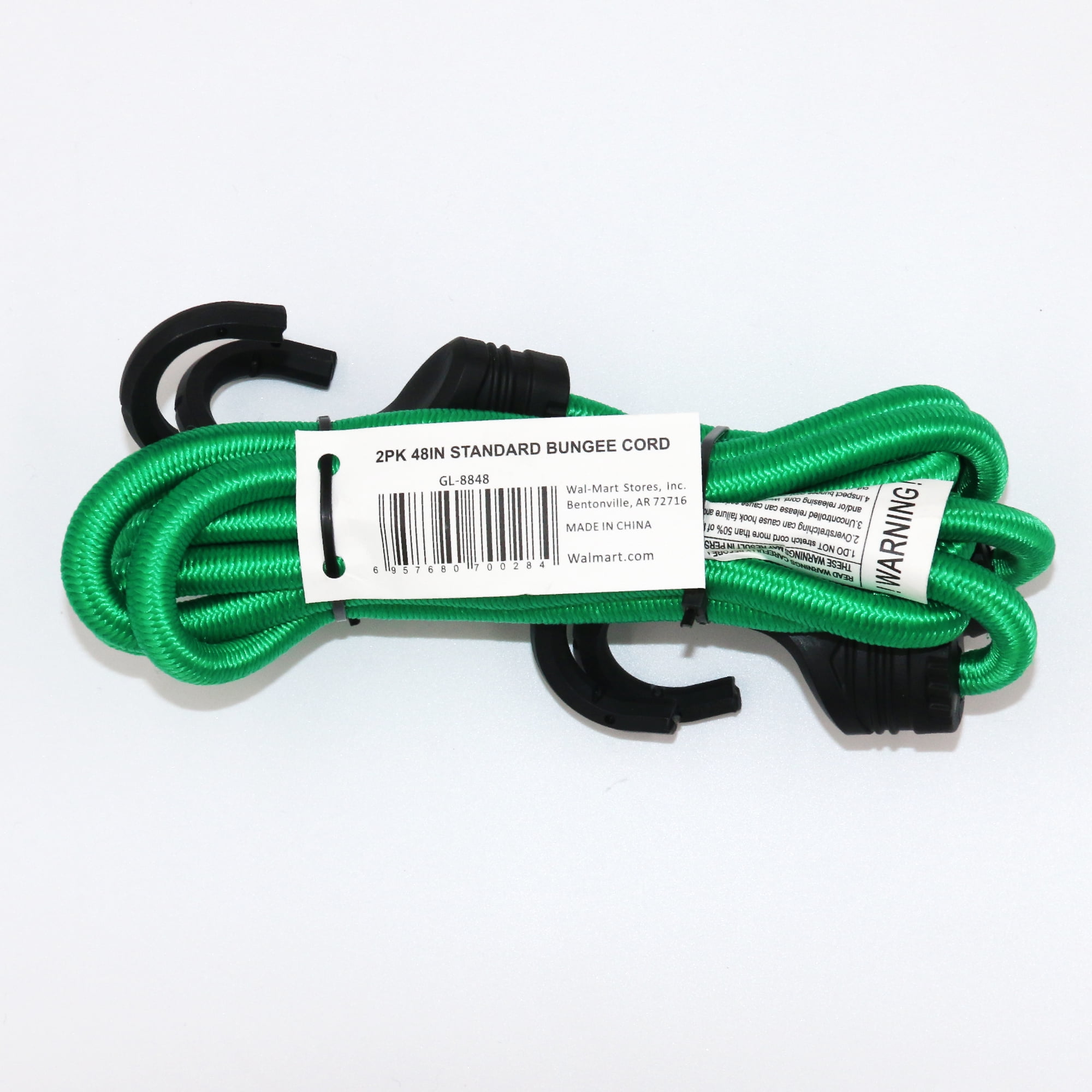 7" Super stretch bungee cord loops with hooks pack of 10 x 17 cm 