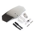 thumbnail image 2 of Universal Clip On Windshield Wind Screen Deflector Extension Spoiler Silver, 2 of 2