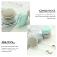 thumbnail image 3 of Miangastore Écran en Tissu Forme Macaron Lentilles PP Design Portable 4 Pcs, 3 of 8