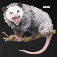 thumbnail image 3 of CafePress - Opossum Possum Animal Long Sleeve Dark T Shirt - Long Sleeve Dark T-Shirt, 3 of 4