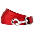 thumbnail image 3 of Country Brook Petz® 3/4 inch Nylon Dog Leash - Bright Red, 4 Foot, 3 of 5