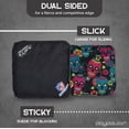 thumbnail image 3 of Play Platoon ACO Tournament Series Pro Cornhole Bags Set of 8 Regulation Professional Corn Hole Bean Bags - Competition Weight - Dual Slick and Stick - 4 Turquoise & 4 Black Skulls, 3 of 7