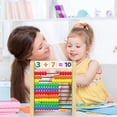 thumbnail image 6 of SSNTSY Educational Abacus Wooden Frame Abacus Standing Abacus Beads Learning Math Toys Wooden Counting Frame for Home Educational Gift, 6 of 7