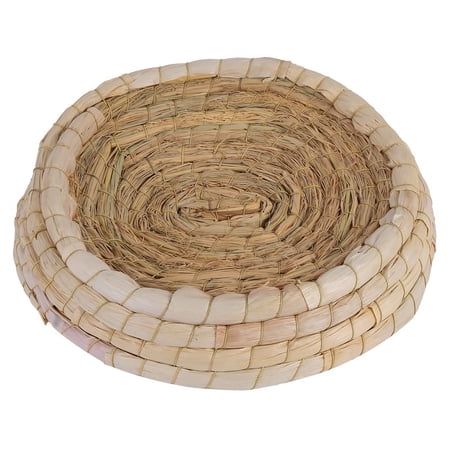 Handwoven Birds Nest Corn Leaves And Straw Incubation Bed Courtship Breeding House For Pigeon/Dwarf /Bunny/ /Hamster/ Gerbil/Chinchillas/ Guinea Pigs Handwoven Birds Nest Corn Leaves And Straw Incubation Bed Courtship Breeding House For Pigeon/Dwarf /Bunny/ /Hamster/ Gerbil/Chinchillas/ Guinea Pigs