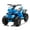 Blue, variant on Track Seven 12V Electric Ride-On ATV, Dinosaur Four Wheeler Electric Car with Bluetooth, LED Lights, Music, Electric Quad Ride-On Toy Car for Toddlers Boys Girls Age 2+, Green