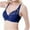 Blue, variant on Wirefree Bras for Women New Women Lace Plus Size Bra No Underwire Gathers Underwear Bras Breathable Comfort Everyday Bralette Comfortable Sports Bra Womens Bralettes Blue