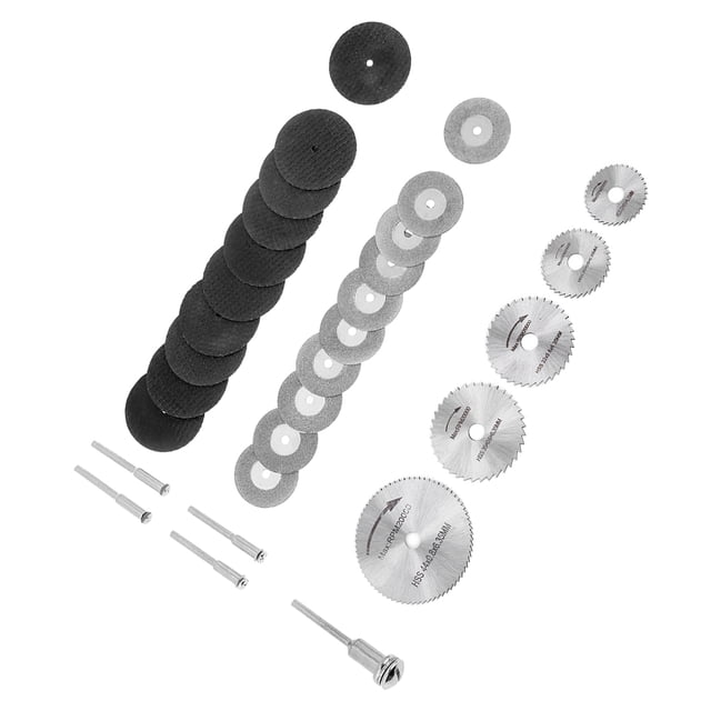 30 Hojas De Sierra De Disco De Corte, Discos De Corte De Diamante HSS, Ruedas De Corte, Accesorios De Herramientas Rotativas Para Manualidades De Madera Y Metal