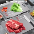 thumbnail image 5 of Purecut Titanpro Cutting Board, 100% Pure Cut Titanium Cutting Board, S/M/L, Titanium Cutting Boards for Kitchen Set of 3, Double-Sided Purecut Titanium Pro Cutting Board (M), 5 of 7