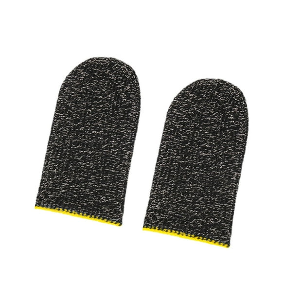 ziyahihome 2pcs Gaming Screen Gloves Nylon Knitted Game Gloves Sweatproof Elastic Game Controller Sleeves