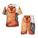 thumbnail image 1 of Fotbe Cozy Knitting Llama Pijama Estampada de 2 Piezas para Niños – Ropa de Dormir de Manga Corta Cómoda para Niños y Niñas, Camiseta y Shorts de Algodón-X-Large, 1 of 6
