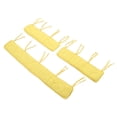 thumbnail image 3 of Funda para barandilla de cuna, color liso, correa ajustable, protección suave para bebés tipo 1., 3 of 14