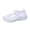 White, variant on Women's Mesh Sneakers Large Szie Lightweight Breathable Slip On Anti-Slip Sport Wedge Heel Tennis Shoes Outdoor for Running Hlking