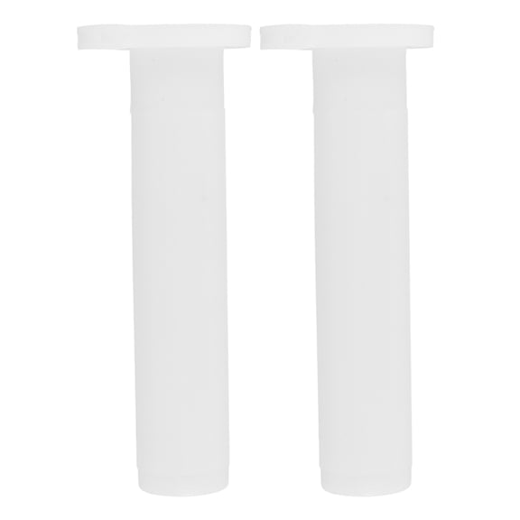 FESTFENDS Motorcycle Throttle Tube Grip Core White Plastic for Maximum Riding Safety 2Pcs