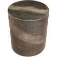 thumbnail image 1 of Riverside Furniture Conrad Table d'Appoint Ronde en Aluminium Brun Lisse, 1 of 5