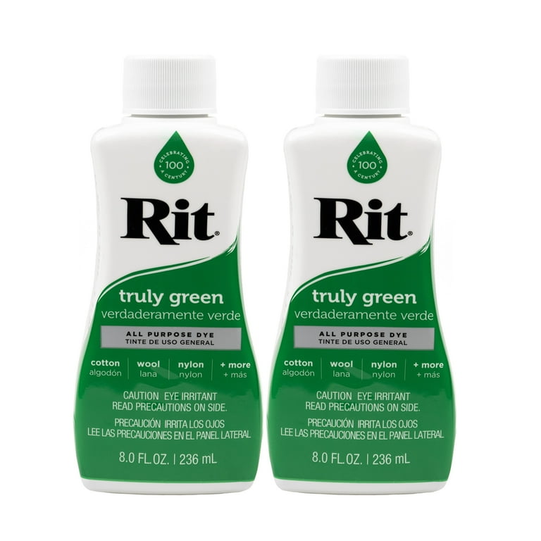 Rit Liquid All Purpose Dye (2 PACK) - Craft County - Paint Fabrics u0026 More –  Most Sought-After Color Selection for Tie-Dye, Dip-Dye, Marble, Ombre, u0026  Shibori, 8 fl. Oz. - Walmart.com