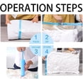thumbnail image 5 of PinesC Vacuum Storage Bags,5-Pack Vacuum Bags, Vacuum Storage Bags for Clothes, Vacuum Bags for Clothes,1 Hand Pump, Large Storage Bags for Duvet, Pillows, Bedding, Quilts, Sweater,, 5 of 5