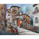 thumbnail image 1 of (w2859) Lleno Diamantes Entre Casas Serie Paisaje Resina 50*40CM, 1 of 9