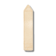 thumbnail image 2 of Unfinished Wood Etched Pencil Shape | Paint By Line Crafts 18" / 1/8", 2 of 2