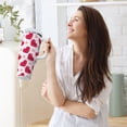 thumbnail image 6 of 30 oz Tumbler With Handle Stainless Steel Insulated Tumbler With Lid for Car Cup Holder Heart-shaped Rose Pattern, 6 of 9