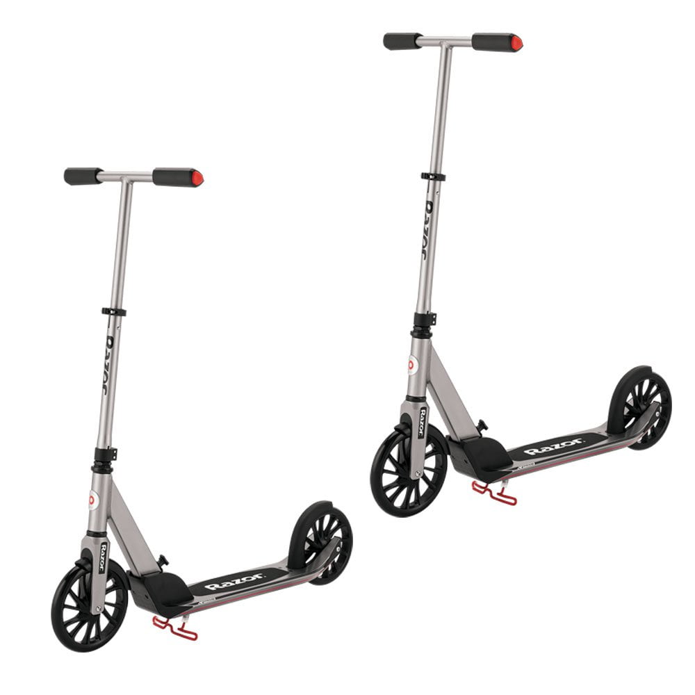 Razor 13013215 220 Pound Limit Aluminum A5 Prime Adult Scooter, Gray (2 Pack)