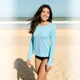 thumbnail image 5 of INGEAR Sun Shirt Beach Coverup for Women’s UPF 50+, Blue, XXL, 5 of 6