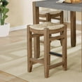 thumbnail image 4 of Newport 5-PC Set with 36" Gray Wood Counter-Height Table and Four Stools, 4 of 9