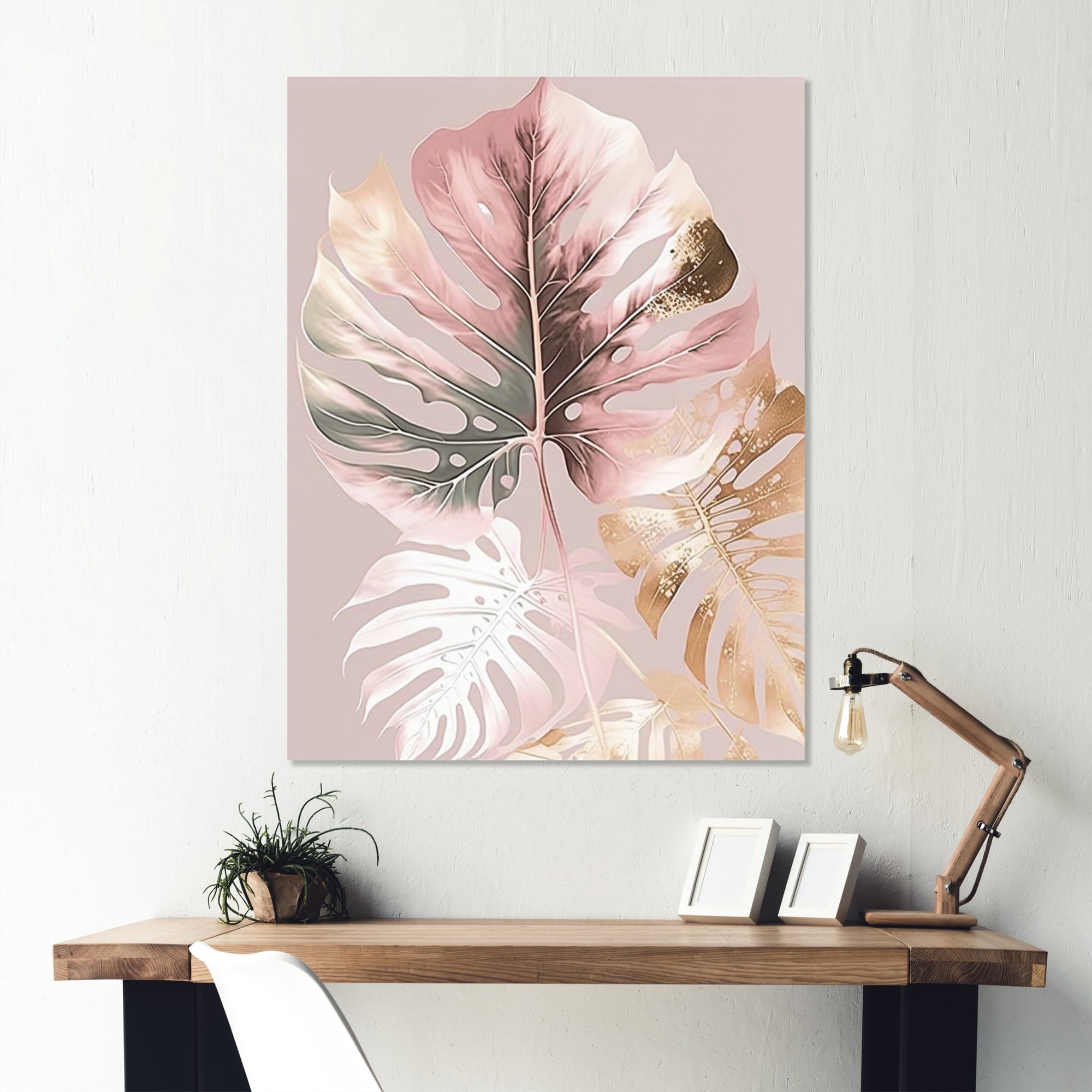 Designart Leaf I Canvas Wall Art