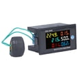 thumbnail image 3 of Medidor de panel de energía, monitor de potencia Medidor de potencia doméstico monofásico Monitor de potencia digital Rendimiento finamente ajustado, 3 of 8