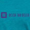 thumbnail image 3 of CafePress - Delta Tau Delta Purple Signature T Shirt - Womens Tri-blend T-Shirt, 3 of 4