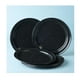 thumbnail image 2 of Plato Base Cinsa 32 cm 6 piezas Negro, 2 of 2