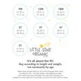 thumbnail image 4 of Little Star Organic Baby Toddler Boy Short Long Sleeve Snug Fit Cotton Pajamas, 4pc Set, 4 of 5