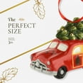 thumbnail image 7 of Spode Christmas Tree Station Wagon Ornament with 22k Gold Décor, Festive Holiday Décor, Vintage-Inspired Christmas Decoration, Handcrafted Earthenware, Classic Holiday Keepsake, 7 of 7