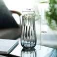 thumbnail image 1 of Jarrón de cristal de estilo nórdico con flores hidropónicas doradas transparentes, adornos florales para mesa de lirios, 1 of 5