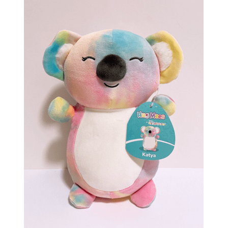 Squishmallows HugMees 10" Katya the Rainbow Koala Plush Doll Toy