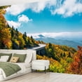 thumbnail image 2 of Peel and Stick Wallpaper Waterproof Road winding autumn Wall Mural Decor Self Adhesive and Removable 69in x 98in, 2 of 8