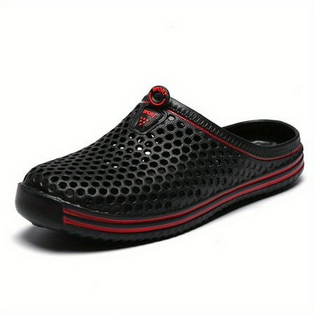 

Men&Women s Closed Round Toe Garden Clogs Non-slip Quick Drying Outdoor Beach Slippers Shower Slippers For Home Garden Sandals